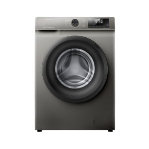 Hisense WFQP8014EVMT Front Load Washing Machine, 8KG – Silver