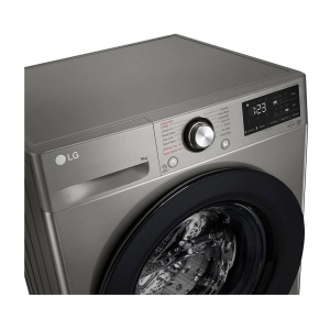 LG F4R3VYG6P Front Load Washing Machine, 9KG – AI DD Technology, Steam Technology