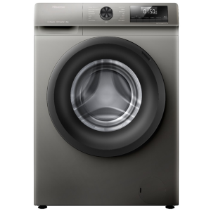 Hisense WFQP9014EVMT Front Load Washing Machine, 9KG – SilverHisense WFQP9014EVMT Front Load Washing Machine, 9KG – Silver