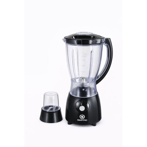 Smart Pro Blender SBL-100B 1.5L 1500W – 4 Speed + Pulse, Heavy Duty Kitchen Blender with Grinder – Black